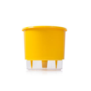 Vaso Autoirrigável Amarelo – 12cm X 11cm – Nº 02