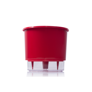 Vaso Autoirrigável Vermelho – 12cm X 11cm – Nº 02