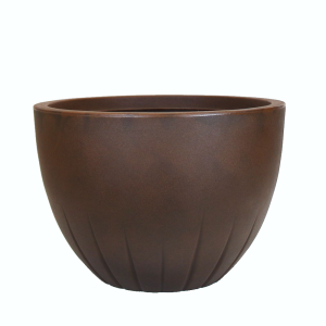 Vaso Bojudo Frisado Ferrugem – 40cm X 30cm – Nº 01 - Vogue