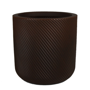 Vaso Vite Cilindro Ferrugem – 33,5cm X 34cm – Nº 02 - Vogue