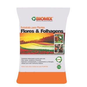 Substrato Flores & Folhagens Biomix - 5Kg