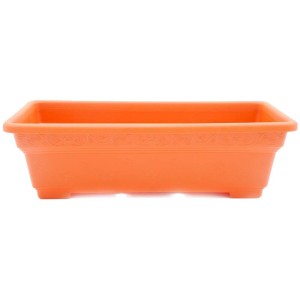 Floreira Vicenza Laranja - 36 cm – Desli