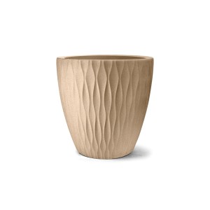 Vaso Infinity Redondo Areia - 37cm X 37cm – Nutriplan